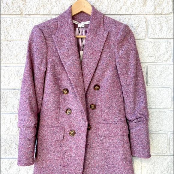 Veronica Bears Deacon Dickey Donegal Tweed Jacket Size 6 - Picture 3 of 9